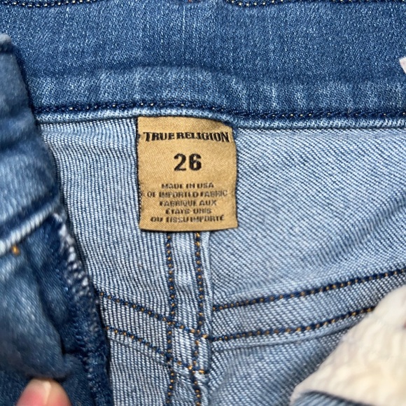 True Religion high waisted short shorts - Picture 2 of 3